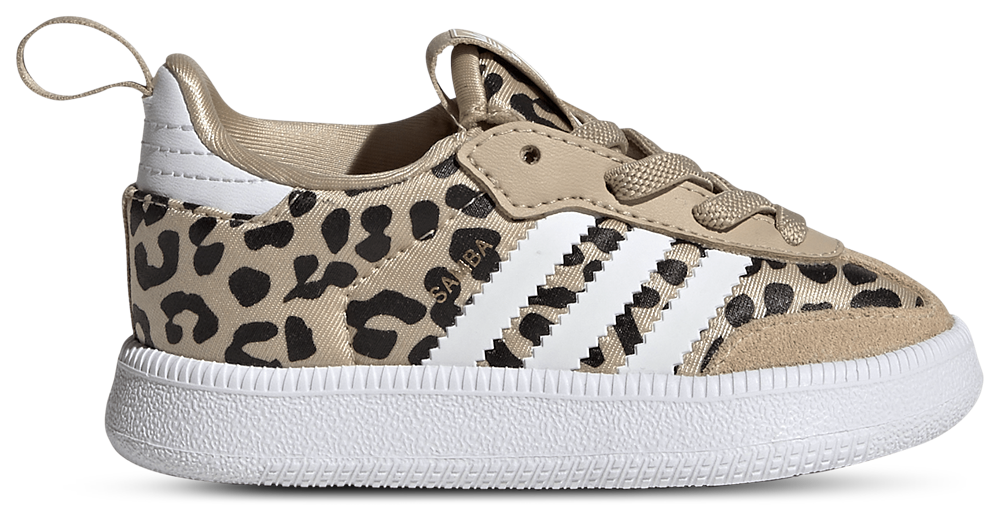 adidas Originals Samba Quickon - Boys' Toddler Magic Beige/Footwear White/Coere Black product view