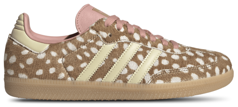 adidas Originals Samba - Women's Brown Desert/Warm Vanilla/Wonder Mauve product view