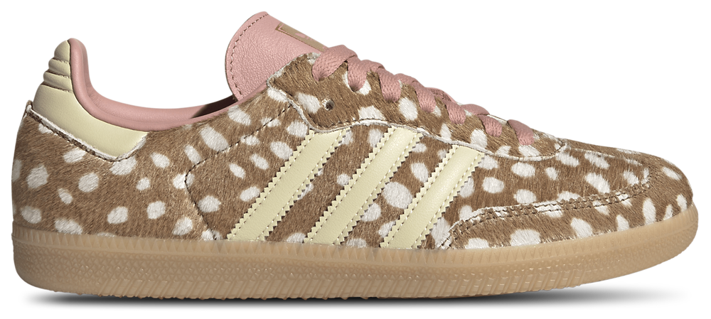 adidas Originals Samba - Women's Brown Desert/Warm Vanilla/Wonder Mauve product view