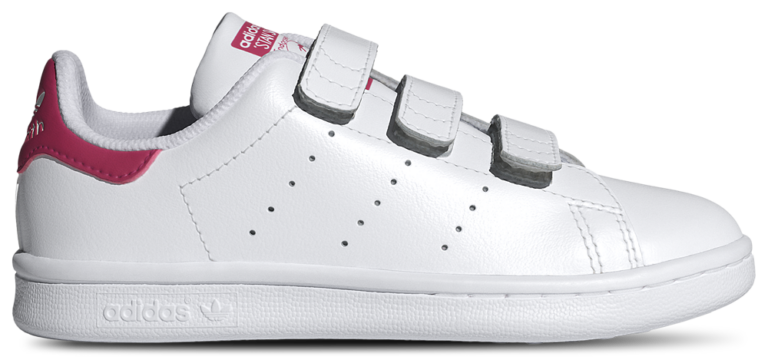 adidas Originals Stan Smith - Boys' Preschool White/Bold Pink/White product view