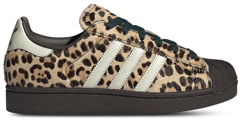 adidas Originals Superstar II - Women's Gold Met/Ivory/Dark Brown product view