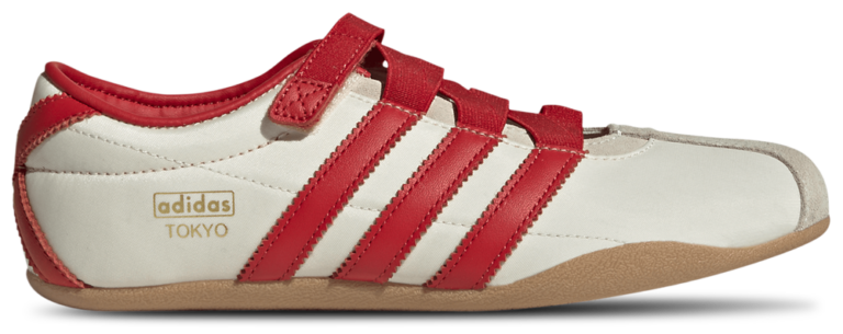 adidas Originals Tokyo Mary Jane - Women's Red/Cream White/Gold Metallic product view