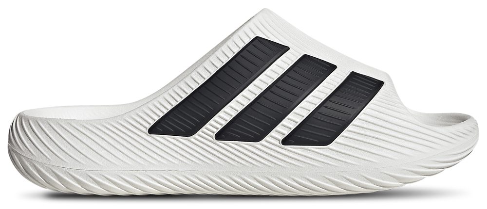 adidas Purechill Slides - Men's White/Black product view