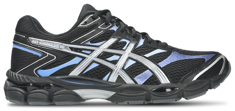 ASICS® GEL-Cumulus 16 - Men's Black/Pure Silver/Blue product view