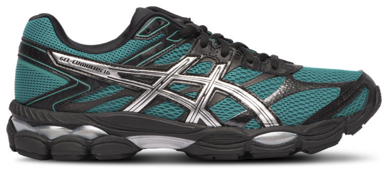 ASICS® GEL-Cumulus 16 - Men's Teal/Silver/Black product view