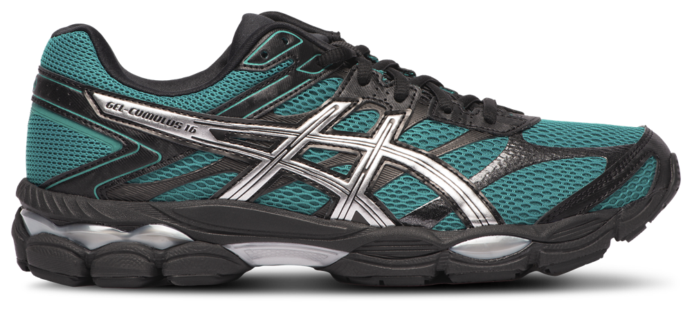 ASICS® GEL-Cumulus 16 - Men's Teal/Silver/Black product view