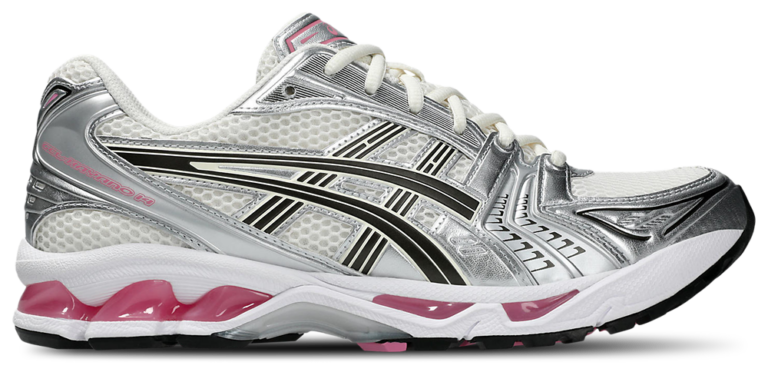 ASICS® GEL-Kayano 14 - Women's Cream/Sweet Pink product view