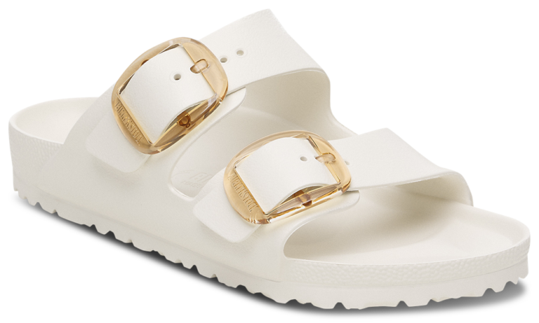 Birkenstock Arizona Big Buckle - Women's White/White product view