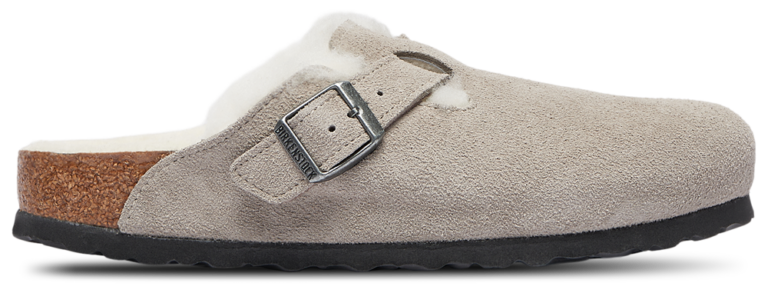Birkenstock Boston Shearling - Women's Shearling Stone product view
