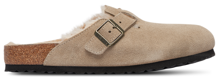 Birkenstock Boston Shearling - Women's Tan/Tan product view