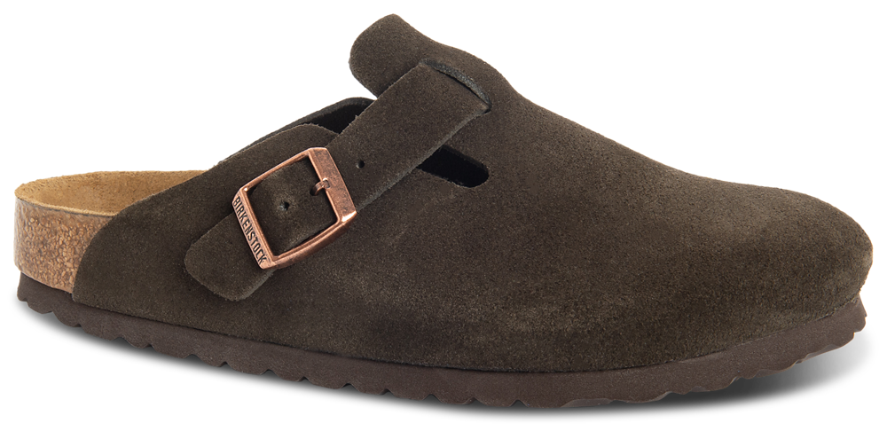 Birkenstock Boston Soft Footbed - Women's Mocha product view