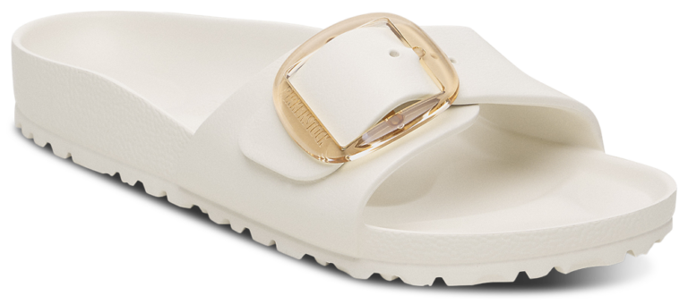 Birkenstock Madrid Big Buckle - Women's White/White product view