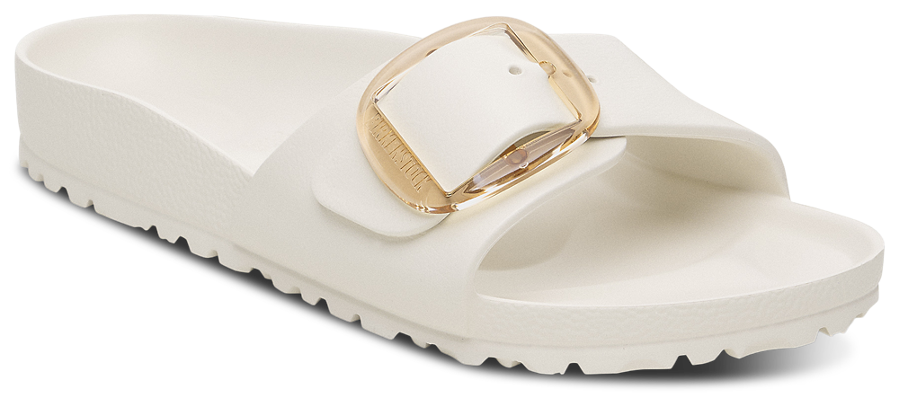 Birkenstock Madrid Big Buckle - Women's White/White product view