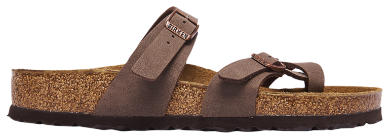 Birkenstock Mayari Cork Sandals - Women's Mocha/Brown product view