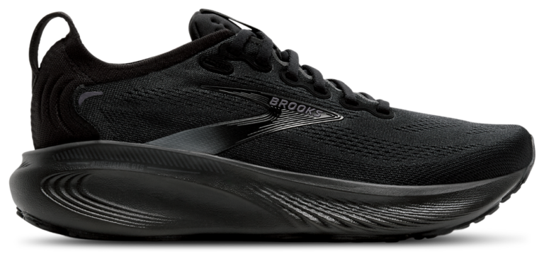 Brooks Adrenaline GTS 25 Wide - Women's Black/Black/Ebony product view