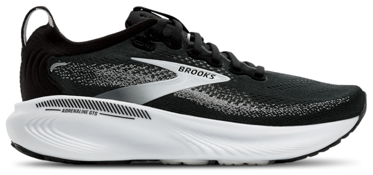 Brooks Adrenaline GTS 25 Wide - Women's Black/Grey/White product view