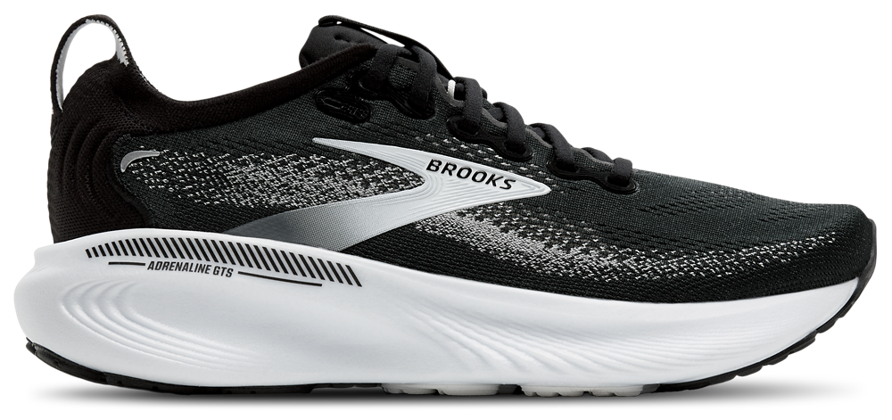 Brooks Adrenaline GTS 25 Wide - Women's Black/Grey/White product view