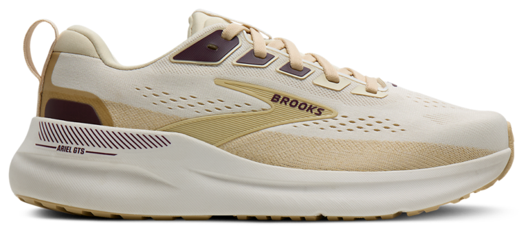 Brooks Ariel GTS 26 - Women's Coconut/Potent Purple/Sand product view