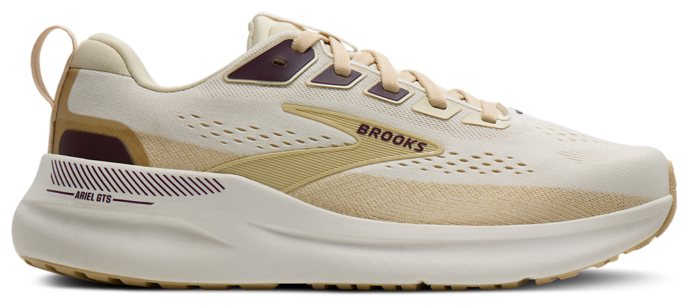 Brooks Ariel GTS 26 - Women's Coconut/Potent Purple/Sand product view
