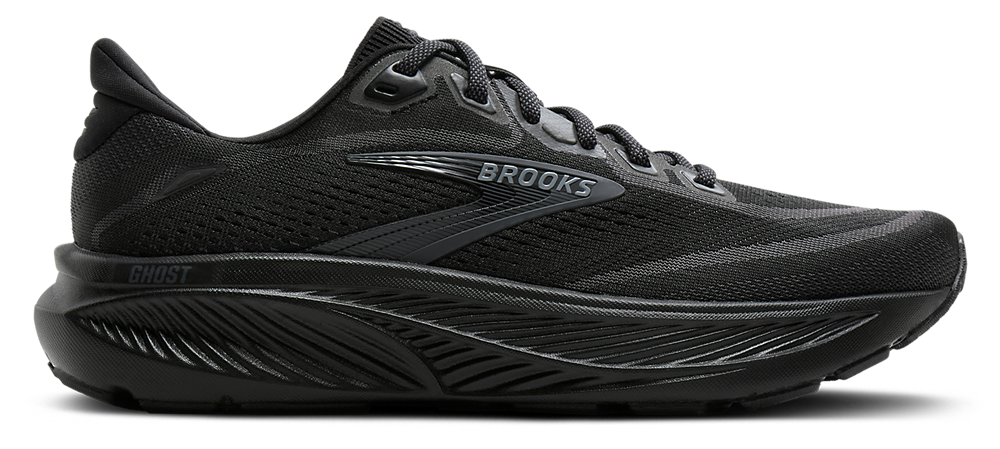 Brooks Ghost 18 - Men's Black/Black/Black product view