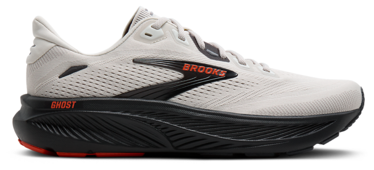 Brooks Ghost 18 - Men's Coconut/Pearl/Tigerlily product view