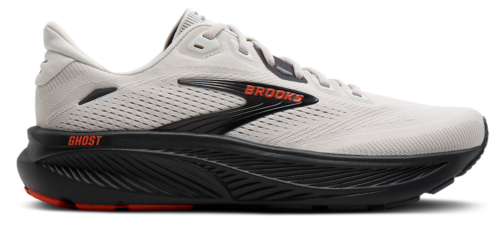 Brooks Ghost 18 - Men's Coconut/Pearl/Tigerlily product view