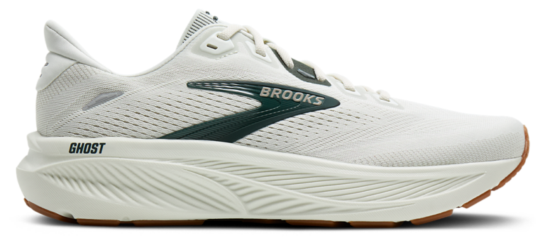 Brooks Ghost 18 - Men's Grey/Spruce/Tan product view