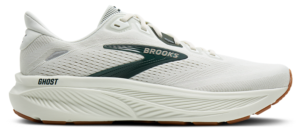 Brooks Ghost 18 - Men's Grey/Spruce/Tan product view