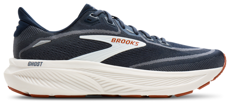 Brooks Ghost 18 - Men's Navy Blazer/Red Earth/Blue product view