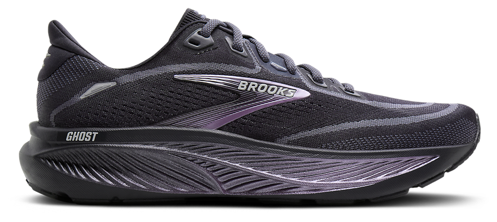 Brooks Ghost 18 - Women's Ebony/Folkstone/Metallic product view
