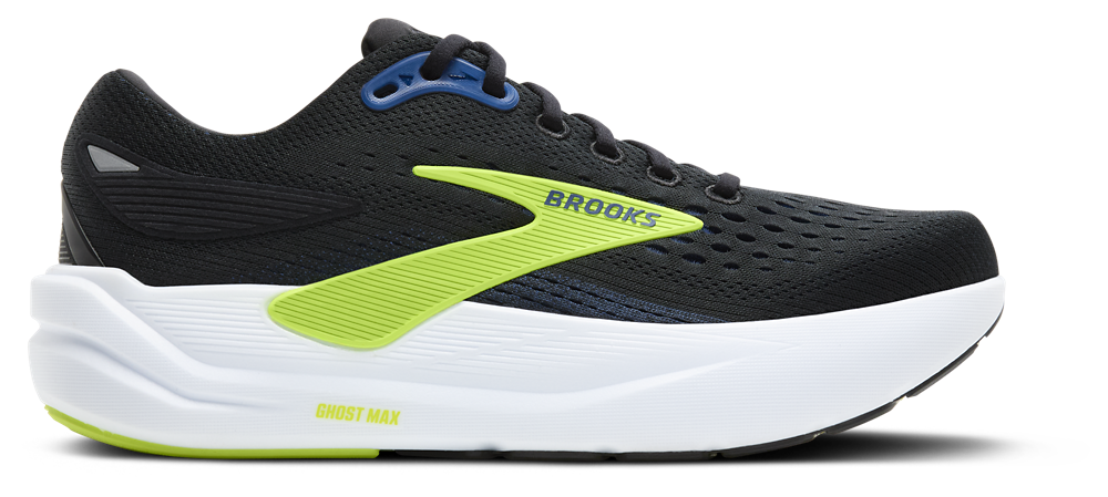 Brooks Ghost Max 3 - Men's Acid Lime/Navy/Black product view