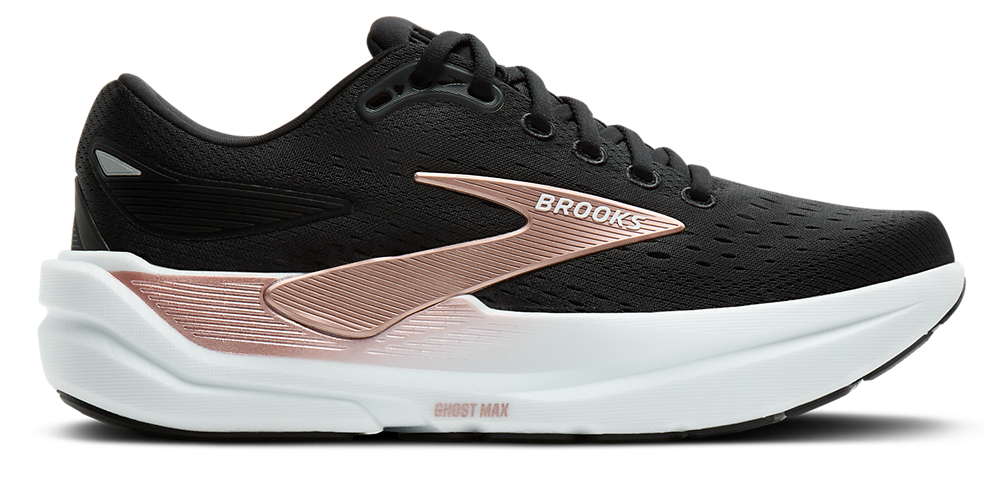 Brooks Ghost Max 3 - Women's Rose Gold/Black/Black product view