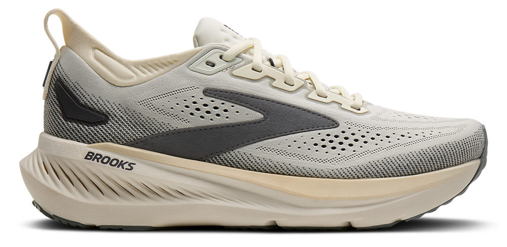 Brooks Glycerin 23 - Men's Coconut/Bleached Sand/Grey product view