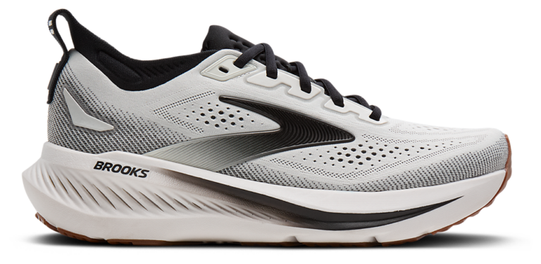 Brooks Glycerin 23 - Men's White/Black/Biscuit product view
