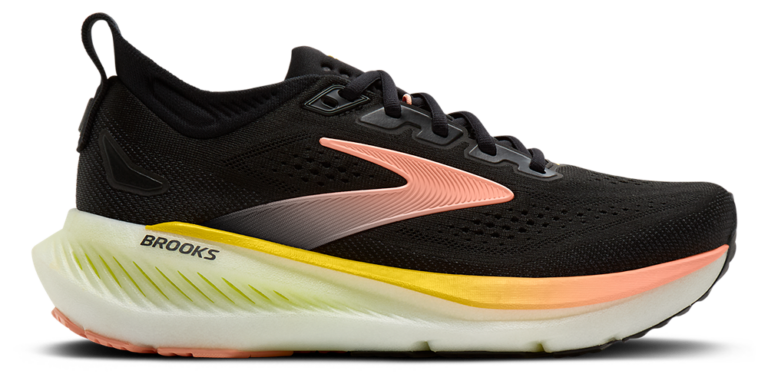 Brooks Glycerin 23 - Women's Black/Peach/Nightlife product view