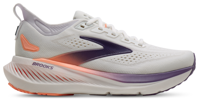 Brooks Glycerin 23 - Women's White/Purple product view