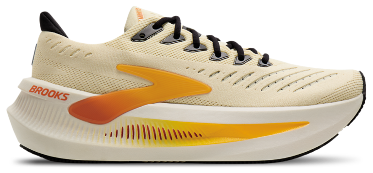 Brooks Glycerin Max 2 - Men's White/Orange product view