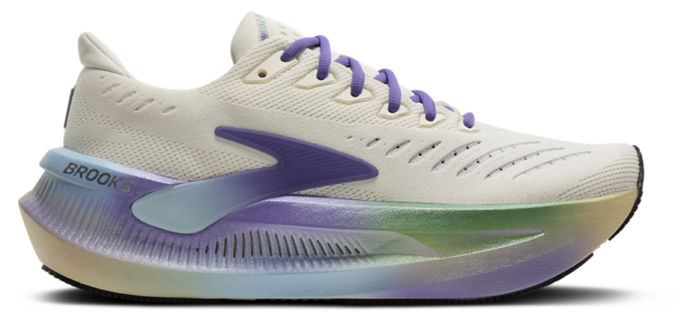 Brooks Glycerin Max 2 - Women's Tan/Purple/Green product view