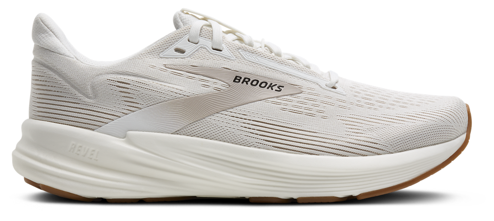 Brooks Revel 8 - Women's Chateau Grey/White product view
