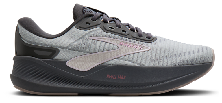 Brooks Revel Max - Women's Harbor Mist/Grey/Metallic product view