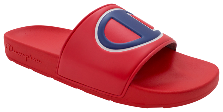 Champion IPO Slides - Boys' Grade School Red/Red/Blue product view