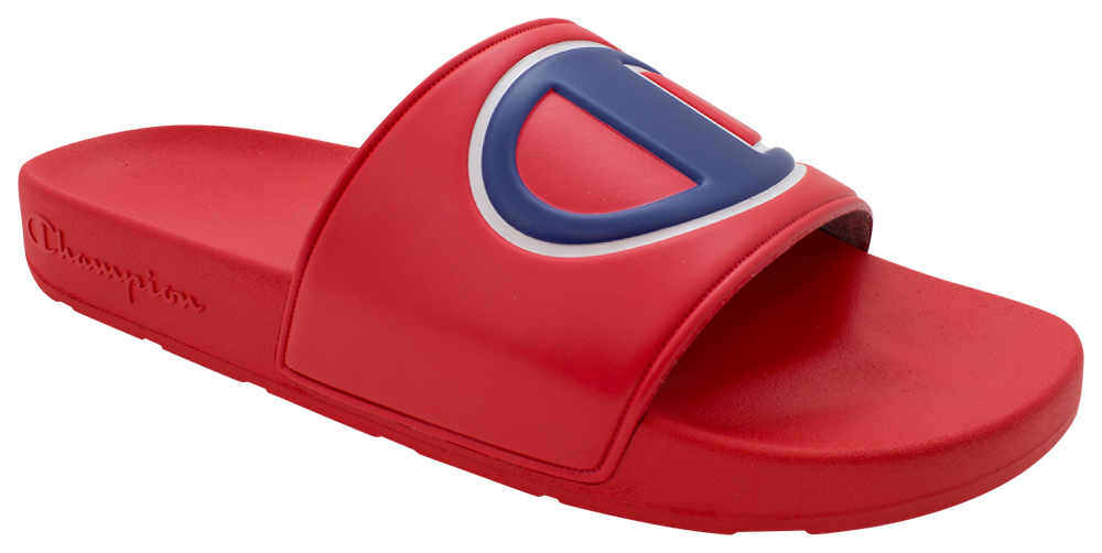 Champion IPO Slides - Boys' Grade School Red/Red/Blue product view
