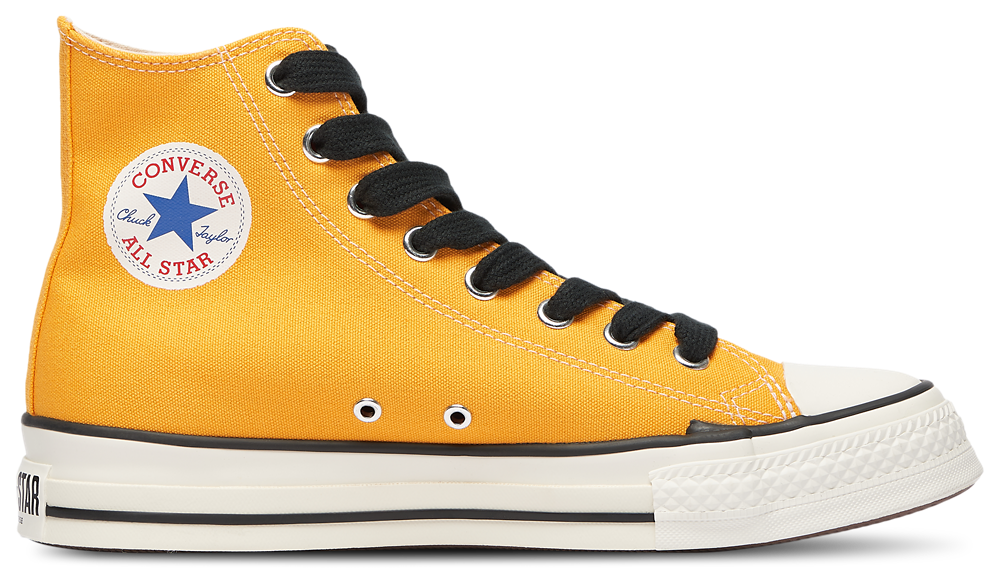 Converse All Star Hi Top Throwback - Men's Yellow/Black/White product view