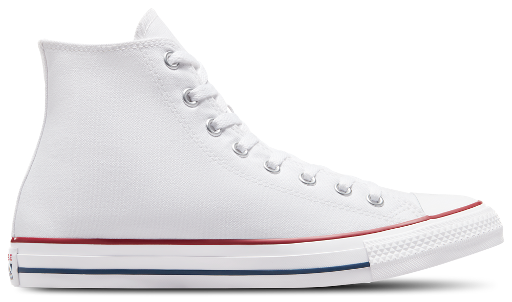 Converse All Star High Top - Boys' Grade School Optical White/Navy product view