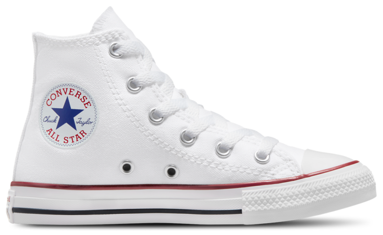Converse All Star High Top - Boys' Preschool Optical White/White product view