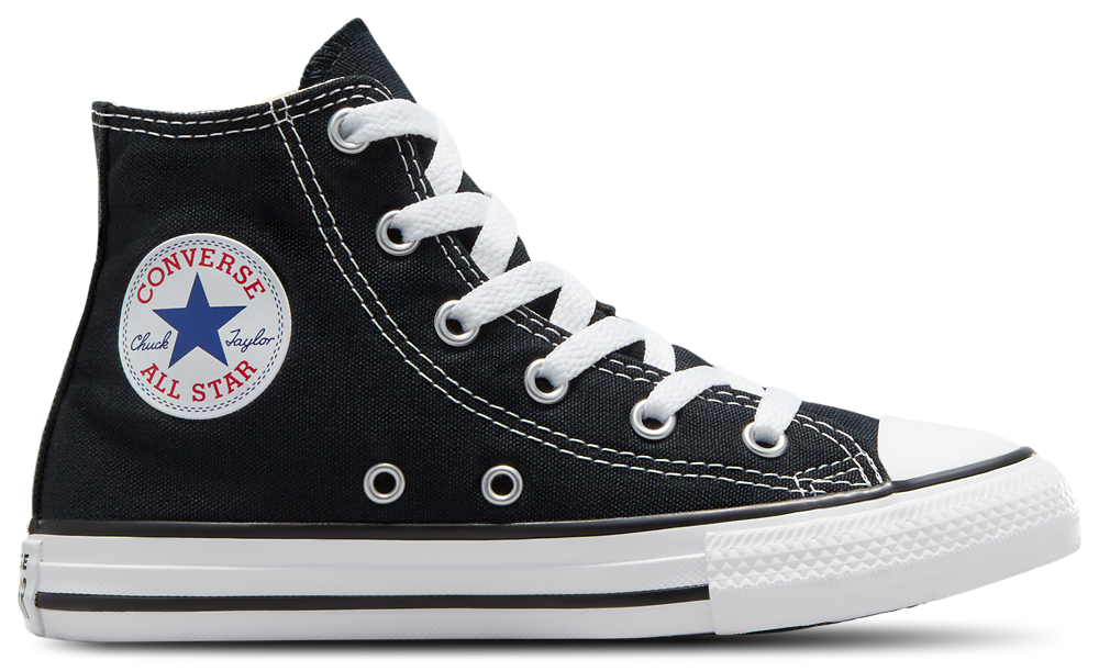 Converse All Star High Top - Boys' Preschool White/Black product view