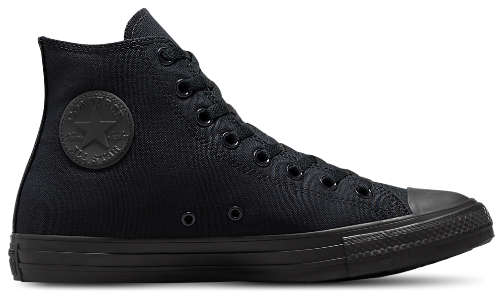 Converse All Star High Top - Men's Black Monochrome/Black product view