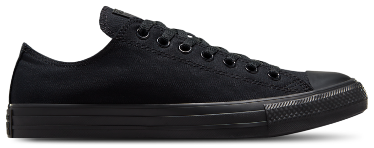 Converse All Star Low Top - Men's Black/Black Monochrome/Black product view