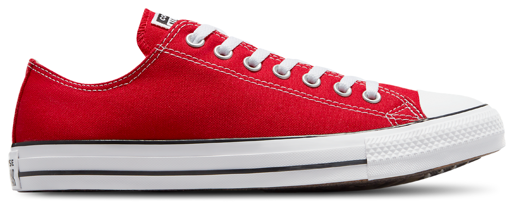 Converse All Star Low Top - Men's Bright Red/White product view
