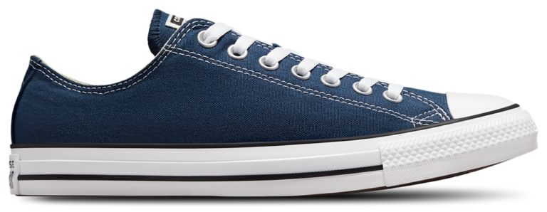 Converse All Star Low Top - Men's White/Navy product view
